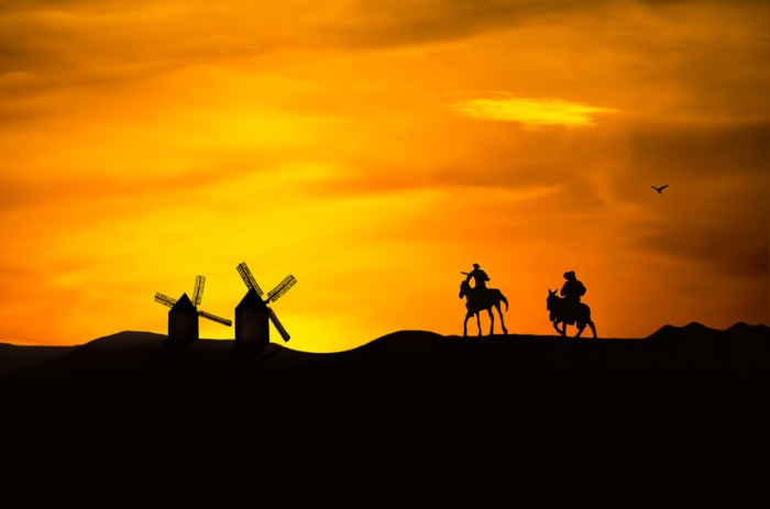 Don Quixote and Sancho Panza